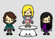 Creation by Anonymous from Drei Mädchen von Toca Boca.