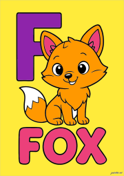 Werk von Anonym nach F wie Fox (Fuchs auf Englisch)