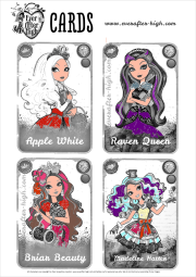 Creation by Anonymous from Ever After High Coloriage zum Ausdrucken