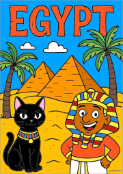 匿名 根据《Ägypten : Die geheimnisvolle Katze und der Pharao》创作