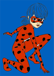 Werk von Anonym nach Miraculous / Lady bug: Ausmalbilder für Kinder