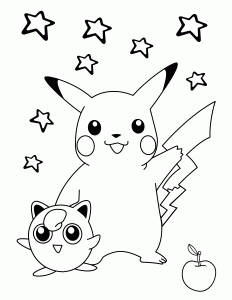 Dibujos para colorear de Pokemon para descargar