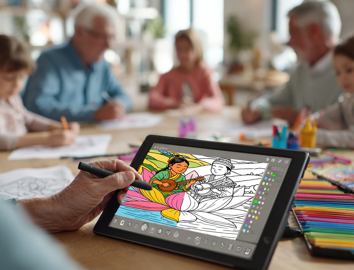 Online coloring hero