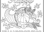 Páginas de Acción de gracias (Thanksgiving) para imprimir para niños