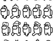 Páginas de Among Us para imprimir para niños