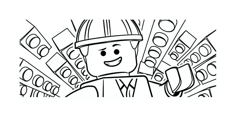 Dibujos para colorear gratis de LEGO La gran aventura (La gran aventura de LEGO)