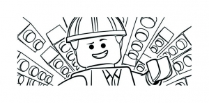 Dibujos para colorear gratis de LEGO La gran aventura