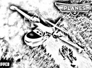 Dibujos de Aviones 2 para colorear