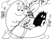 Páginas de Barbapapas para imprimir para niños