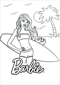 Dibujar barbie hotsell facil