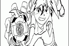 Páginas de Beyblade para imprimir para niños