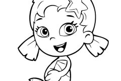 Páginas de Bubble Guppies para imprimir para niños