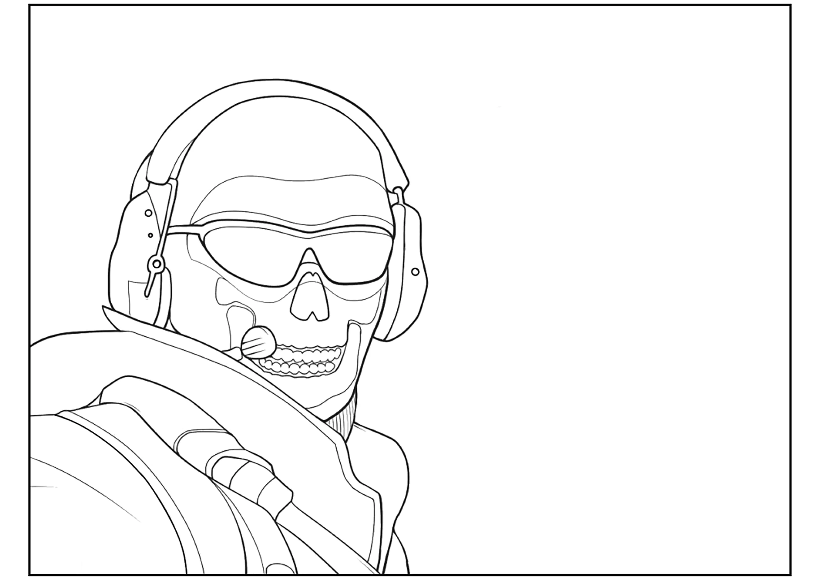 Dibujos para colorear para ninos call of duty - 58388
