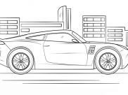 Dibujos de Cars 3 para colorear