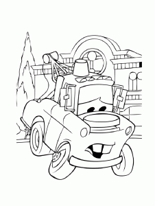 Dibujos para colorear de Cars para niños