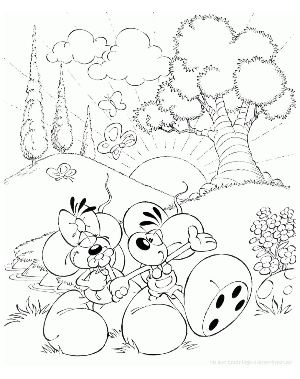 Dibujos para colorear de Diddl para descargar gratis Dibujos para colorear de Diddl para descargar gratis