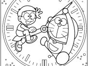 Páginas de Doraemon para imprimir para niños