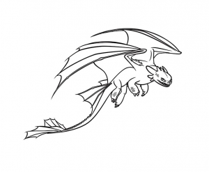 Dragones para colorear