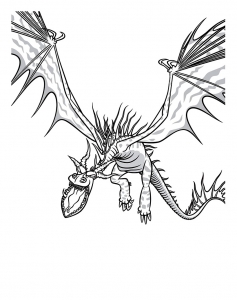 Dibujos para colorear de Dragones para imprimir