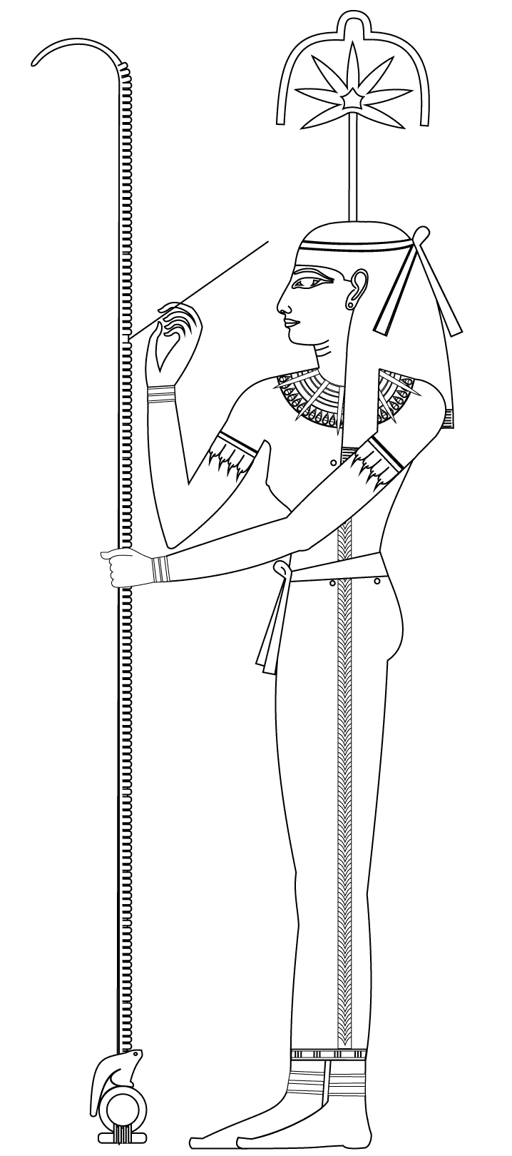 Seshat, diosa de la escritura y la sabiduría
