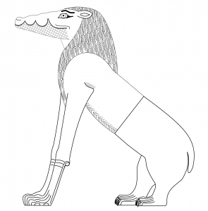 Ammit antiguo dios egipcio
