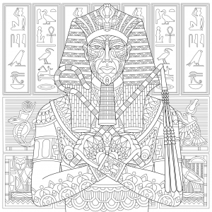 El antiguo faraón Egipto
