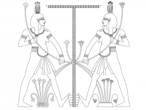 Hapy el antiguo dios egipcio del nilo y su inundación