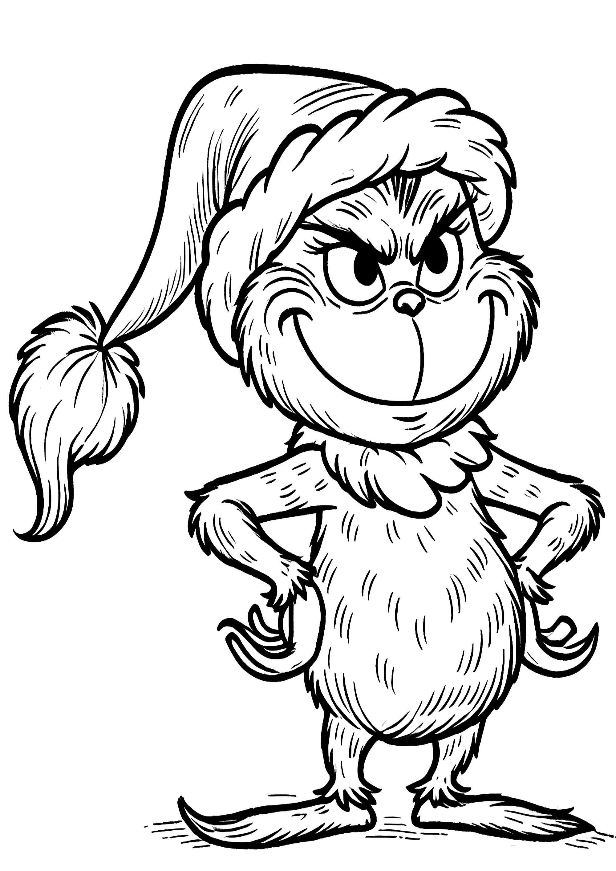Personajes De Villano El Grinch Para Imprimir El Grinch Digital