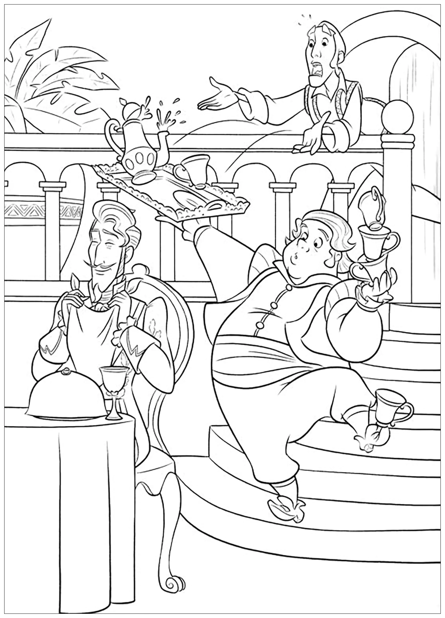 Dibujo gratis de Elena Avalor para imprimir y colorear