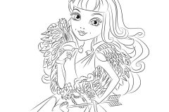 Páginas de Ever After High para imprimir para niños