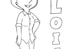 Páginas de Family Guy para imprimir para niños