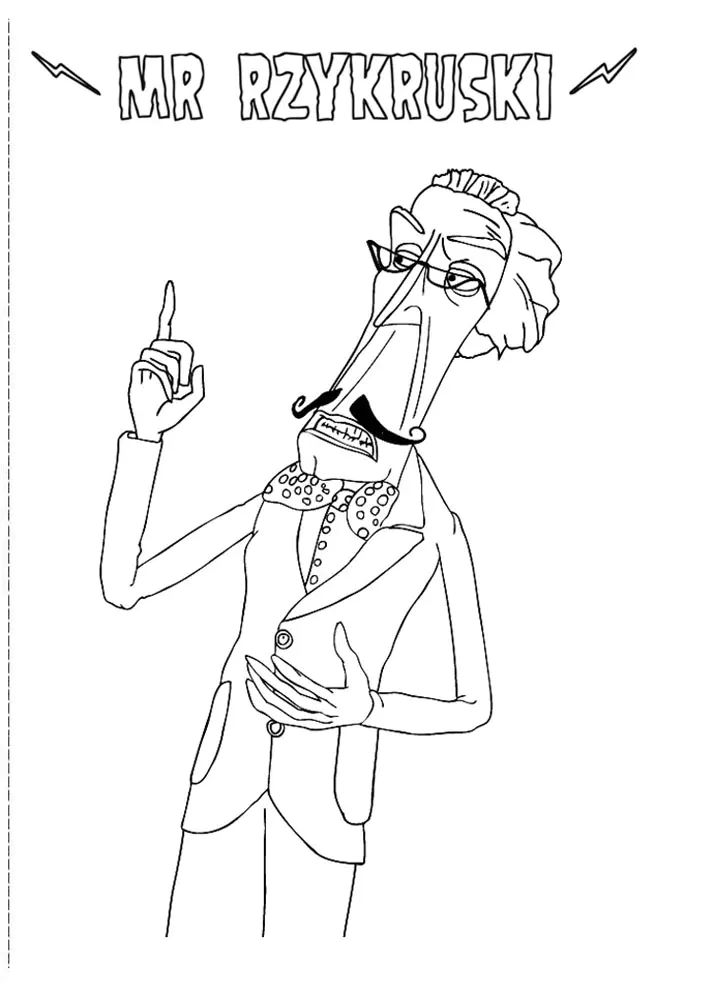 Páginas para colorear de Frankenweenie para niños