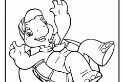 Dibujos de Franklin para colorear