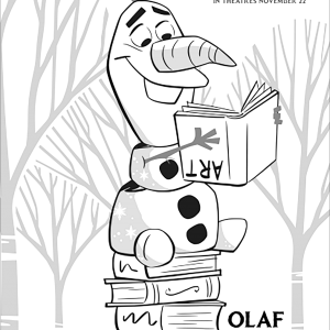 Frozen 2: Olaf (con texto)