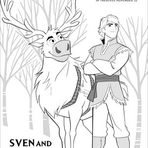 Frozen 2: Kristoff y Sven (con texto)