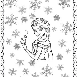 Congelado 2 (Página de Frozen 2  para imprimir)