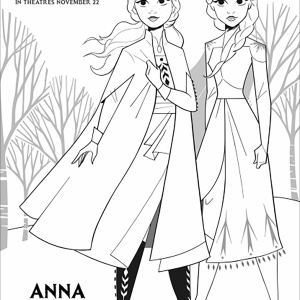 Frozen 2: Elsa y Anna (con texto)