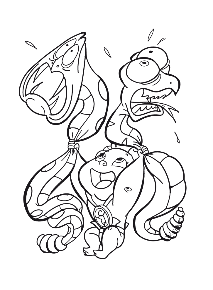 Descarga gratuita de Heracle para colorear (Hércules)