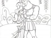 Dibujos de Hércules para colorear