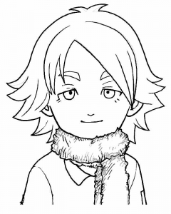 Dibujo gratis de Inazuma once para descargar y colorear