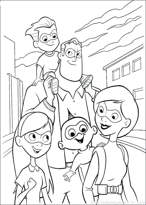 Los indestructibles 2 para imprimir (Página para imprimir para niños)