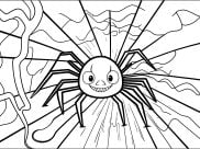 Páginas de Insectos para imprimir para niños