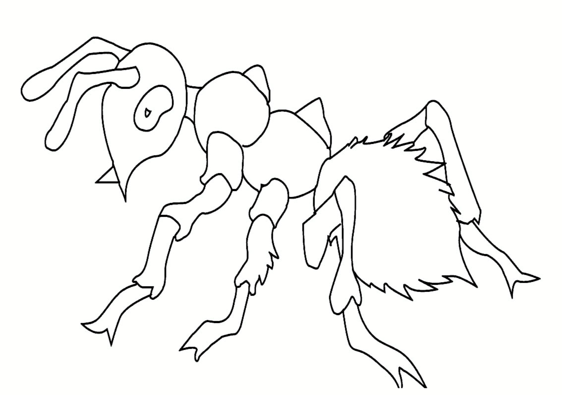 Increíble Dibujos para colorear de Insectos