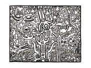 Dibujos de Keith Haring para colorear