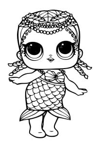 Muñecas lol dibujos para pintar sales