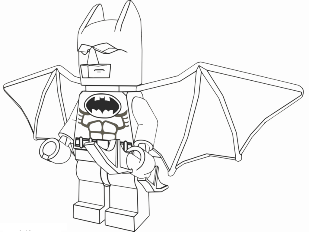 Lego Batman páginas para colorear para imprimir