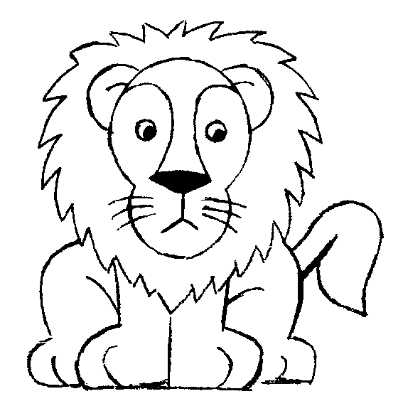 Increíble Dibujos para colorear de León para imprimir y colorear