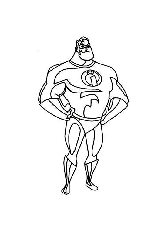 Coloreando al Sr. Indestructible, ¡más fuerte que Superman! Coloreando al Sr. Indestructible, ¡más fuerte que Superman!