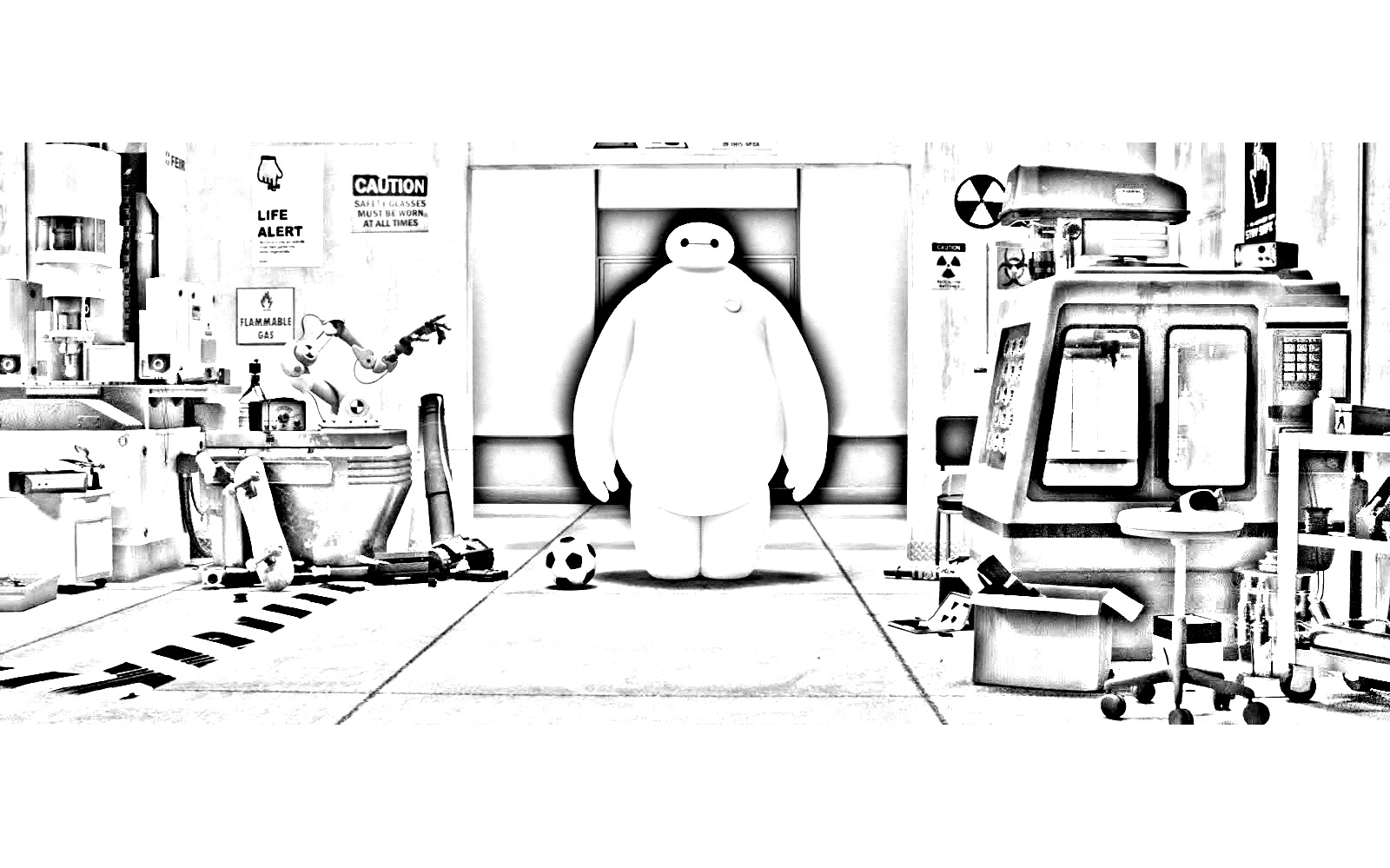 MEET BAYMAX — A robot named Baymax befriends robotics prodigy Hiro Hamada, and together—along with an unlikely band of high-tech heroes—they race to solve a mystery unfolding in the streets of San Fransokyo. 'Big Hero 6' is in theaters Nov. 7, 2014. ©2014 Disney. All Rights Reserved. MEET BAYMAX — A robot named Baymax befriends robotics prodigy Hiro Hamada, and together—along with an unlikely band of high-tech heroes—they race to solve a mystery unfolding in the streets of San Fransokyo. 'Big Hero 6' is in theaters Nov. 7, 2014. ©2014 Disney. All Rights Reserved.