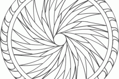 Páginas de Mandalas para imprimir para niños